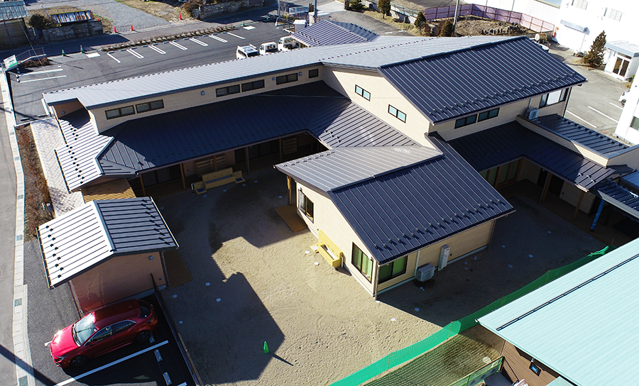 認定こども園ねねい ふたば新園舎外観