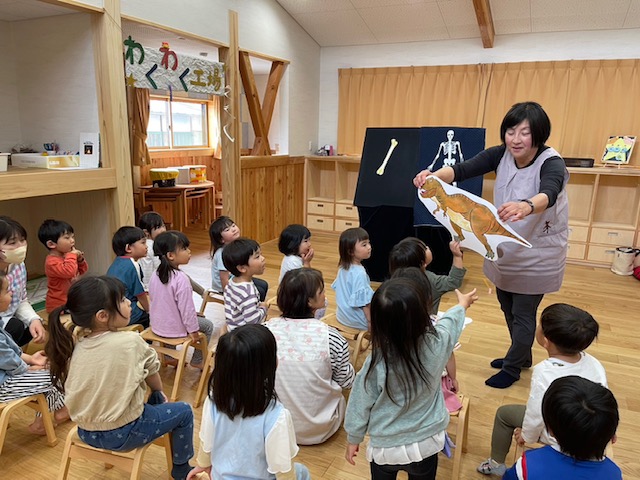 からだのお話という毎月のイベントの様子